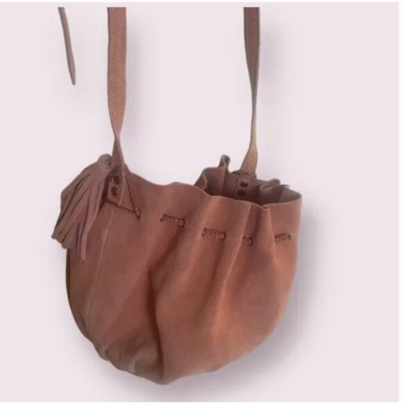 Drawstring Boho Hobo Crossbody Bucket Retro Classy Hipster Braided Bag Purse - Picture 1 of 8